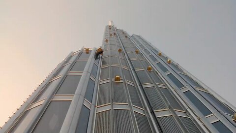 on Top Burj Khalifa Dubai || World tallest Tower Dubai