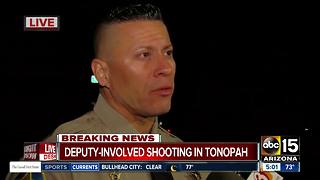 MCSO deputies involved in shooting in Tonopah