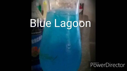 New Drink Thursday***Blue Lagoon**