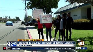 Students plan another walkout over teacher cuts