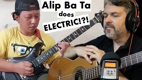 Alip Ba Ta Plays PRS Electric Guitar | Reorien