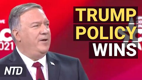 Pompeo Praises Trump Admin's Success, Criticizes Biden Policies at CPAC 2021—Full Speech | NTD