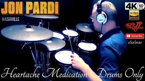 Jon Pardi - Heartache Medication - Drums Only