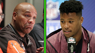 Saquon Barkley Says It Would Be "AWESOME" to Be Drafted by the Browns