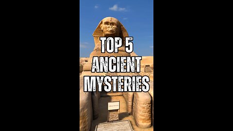 🌍 Unveiling History: 'Top 5 Ancient Monolith Mysteries' 🌟