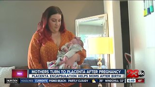 Mothers turn to placenta after pregnancy