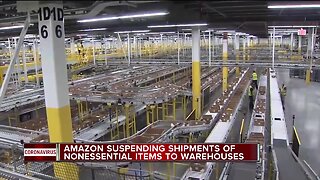 Amazon to only accept shipments of high-demand goods at warehouses for next 3 weeks