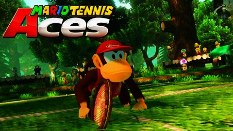 Mario Tennis Aces - Diddy Kong (FREE DLC) Announced!