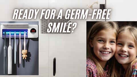 Ready for a Germ-Free Smile? #oothbrushSanitizer#ToothbrushSterilizer#oralhygiene #HealthAndWellness