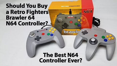 Is This the Ultimate N64 Controller? Should You Buy a Retro Fighters Brawler 64 N64 Controller