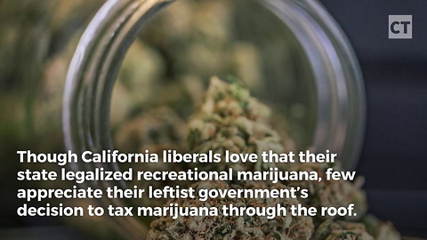 Cali Libs Love Legal Weed, But Hate Sales Tax