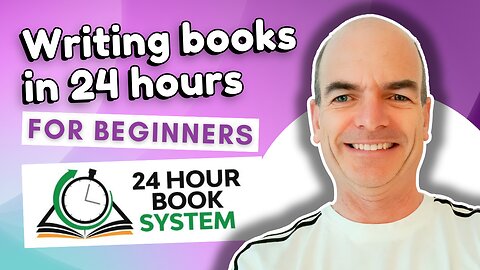 How to write a book in just 24 hours and sell on Amazon