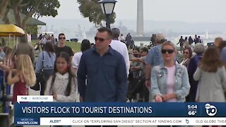 After year away, tourists kick off summer in San Diego