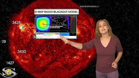 Enhanced Pockets of Fast Solar Wind | Solar Storm Forecast 12 September 2023