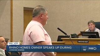 Rhino Custom Homes owner disciplined by Charlotte County board