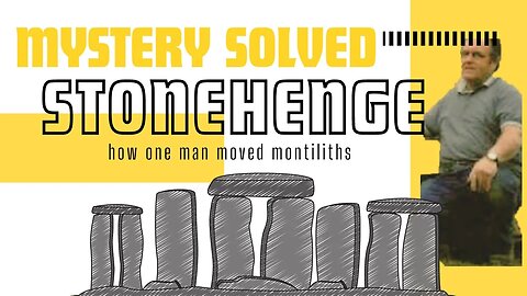 How Stonehenge Was Built (with Sticks and Stones) - Wally Wallington Solves Age Old Mystery #awesome