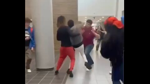 High School - Black Thugs Make The Mistake Of Attacking A Corn Fed White Boy