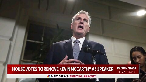 Full special report: House votes to remove Speaker McCarthy