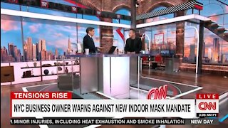 NYC Business Owner: New Mask Mandates Will Crush Businesses More