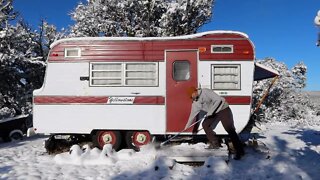 It Snows This Much Here?! Northern AZ Continues To Impress!