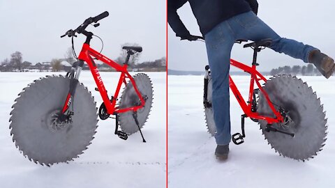 We Made an Ice Bike | But will it ride?