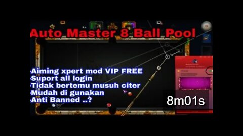 Hack 8 ball pool android 4Line Mod VIP FREE | Long line 8 ball pool