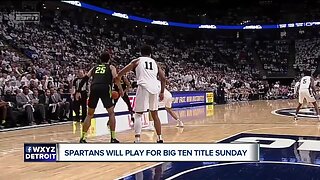 Spartans will play for a Big Ten title Sunday