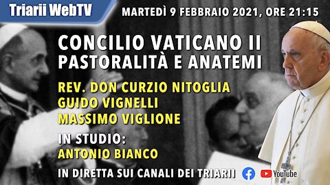 CONCILIO VATICANO II - PASTORALITÀ E ANATEMI