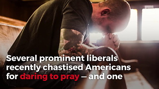 Christian Actress Unloads On Anti-Prayer Liberals