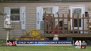 1 in custody after child shot in Independence, police say
