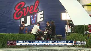 Daredevil recreating Evel Kenevil jumps no stranger to danger