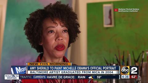 Baltimore artist to paint official portrait of Michelle Obama