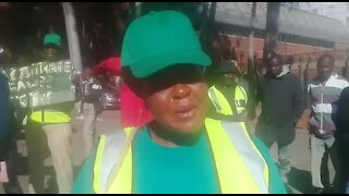 SOUTH AFRICA - Pretoria - Denneboom Informal Traders picket (videos) (XFP)