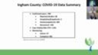 Ingham County Health Department Coronavirus Briefing - 6/9/20