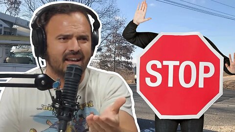 A Rage: People Trying to be Stop Signs