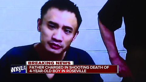 4-year-old Roseville boy shot by another child, father arrested