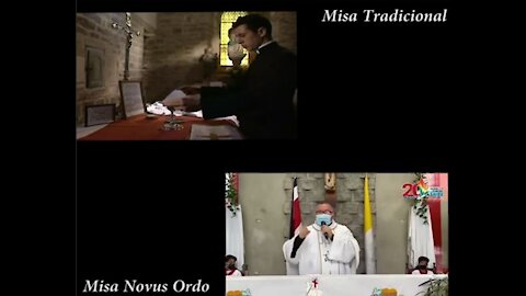 Misa Tradicional - Misa Novus Ordo