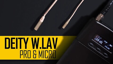 DEITY W.Lav Pro & Micro Lavalier Microphones