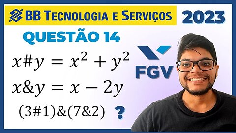 Prova Banco do Brasil 2023 TS Banca FGV Questão 14 Considere as seguintes operações com números