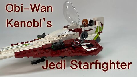 Obi-Wan's Jedi Starfighter Lego Star Wars 75333 unboxing and build