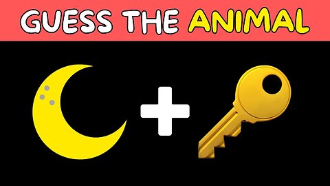 Guess the Animals by Emoji | Emoji Quiz