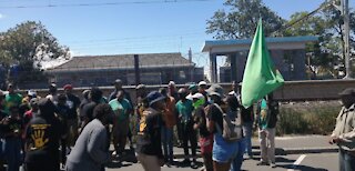 Members of the PAC gathered at Brackenfell train station