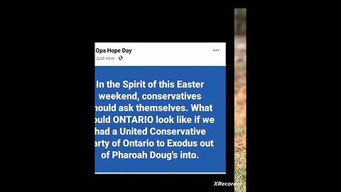 🪞Bonus Easter weekend. This can be Ontario's course correction 🪞 weekend