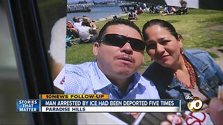 Man arrested by ICE had been deported five times