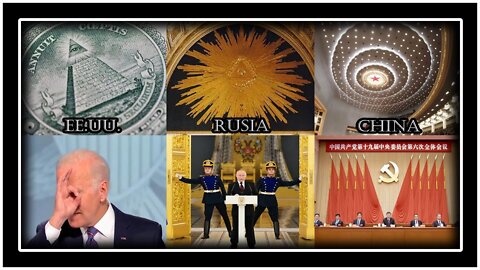 LA SIMBOLOGÍA OCCULTA DI USA,RUSSIA E CHINA dell'occultura massonica giudaico greco-romana-egizia pagana satanico gnostica del Nazicomunist World Order globalists elite agenda