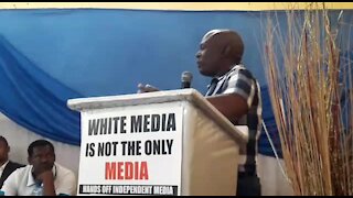 SOUTH AFRICA - Johannesburg - Support for Sekunjalo Independent Media (videos) (FqF)