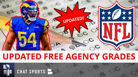 NFL Free Agency Grades For All 32 Teams Before 2022 NFL Draft