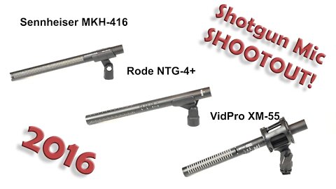 Shotgun Mic Shootout! Which one is the best?
