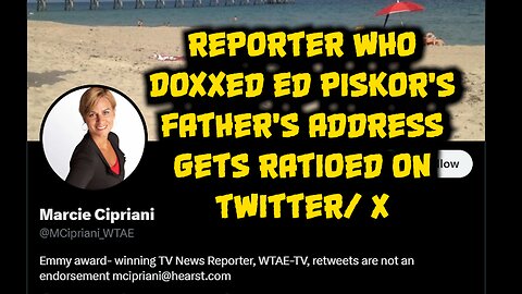Reporter Who Doxxed Ed Piskor's Fathers Address Gets Ratioed on Twitter