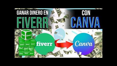 Cómo ganar dinero en Fiverr con Canva (estrategia simple)
